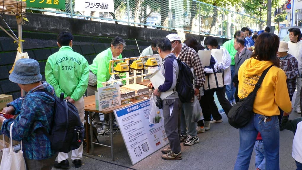 商店街のお祭り