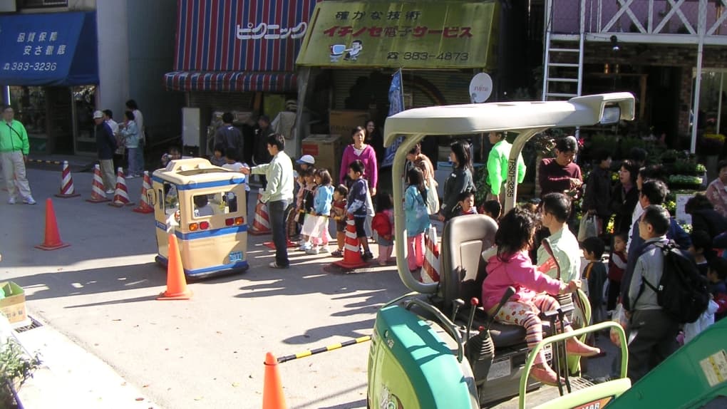 商店街のお祭り